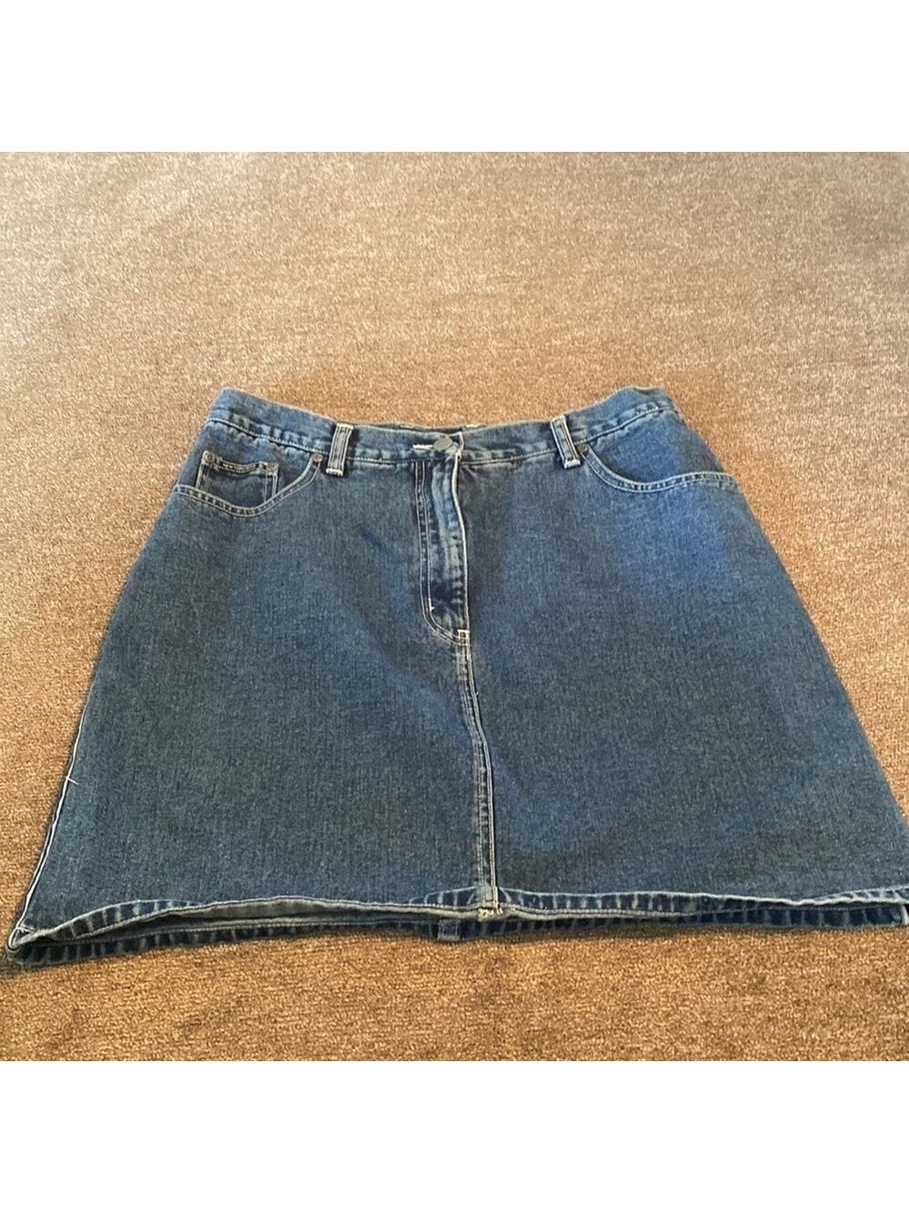 NY & Company womens jean skirt; size 12